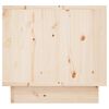 vidaXL Tables de chevet 2 pcs 35x34x32 cm Bois de pin solide