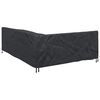 vidaXL Housse pour meubles Noir 260 x 210 x 80 cm Tissu Oxford 420D