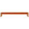 vidaXL Support de moniteur marron miel 100x27x15 cm bois de pin solide