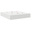 vidaXL Cadre de lit avec rangement avec stockage Blanc 200 x 200 cm
