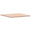 vidaXL Dessus de table 90x90x2,5 cm carré bois massif de hêtre