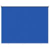 vidaXL Store roulant d'ext&eacute;rieur 185 (l) x 140 (H) cm bleu HDPE