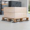 vidaXL Rouleau en caoutchouc Noir Caoutchouc