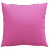 vidaXL Coussins &Eacute;parpill&eacute;s 4 pcs Rose 40 x 40 cm Tissu en Polyester