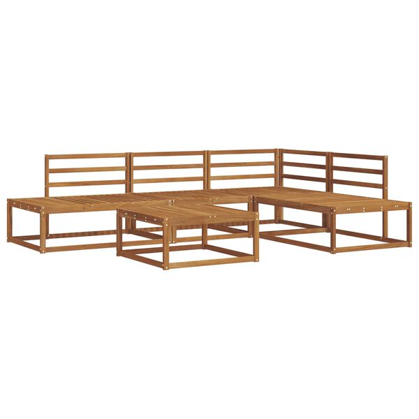 vidaXL Ensemble de canap&eacute;s d'ext&eacute;rieur 5 Pi&egrave;ce Naturel