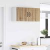 vidaXL Armoire de cuisine 2 pcs Ch&ecirc;ne artisanal 40 x 31 x 40 cm