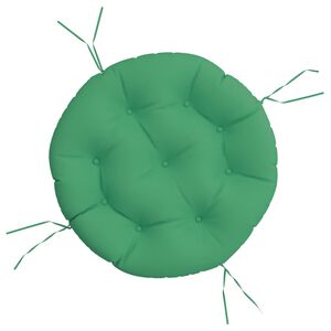 vidaXL Coussin rond vert &Oslash; 60 x11 cm tissu oxford