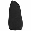vidaXL Coussin de Dos Noir 60 x 24 x 50 cm tissu