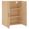 vidaXL Armoire murale ch&ecirc;ne sonoma 69,5x34x90 cm bois d'ing&eacute;nierie