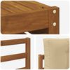 vidaXL Ensemble de canap&eacute;s d'ext&eacute;rieur 6 pcs Naturel et Beige