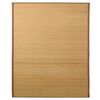 vidaXL Tapis en bambou 160x230 cm Marron