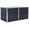 vidaXL Jardini&egrave;re 160 x 80 x 45 cm Acier galvanis&eacute; Anthracite