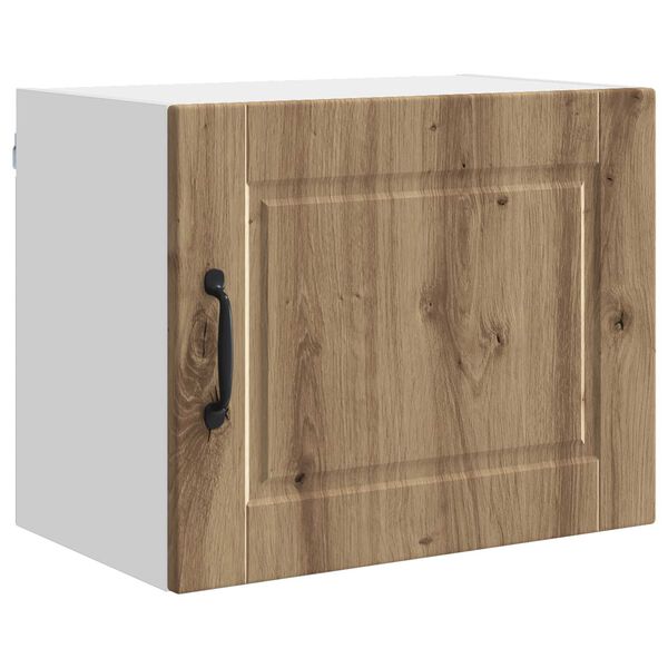 vidaXL Armoire de cuisine avec &eacute;tag&egrave;re Ch&ecirc;ne artisanal 50 x 31 x 40 cm
