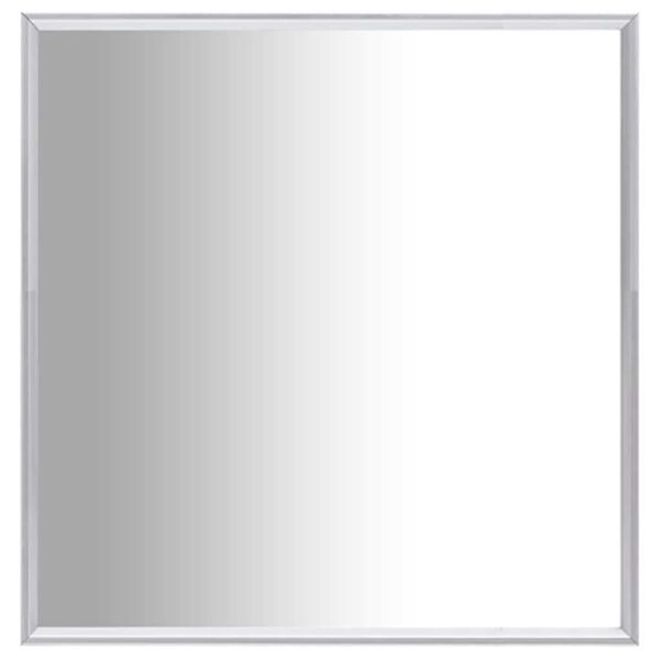 vidaXL Miroir Argent&eacute; 60x60 cm