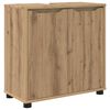 vidaXL Ensemble de mobilier de salle de bain 3 pcs Ch&ecirc;ne artisanal