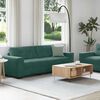 vidaXL | Ensemble de Canap&eacute;s | 2 pcs Vert fonc&eacute; 221 x 78 x 80 cm Velours