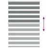 vidaXL Store z&egrave;bre gris fonc&eacute; largeur du tissu 95,9 cm polyester
