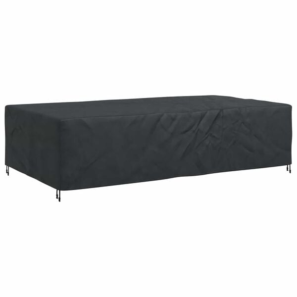 vidaXL Housse pour meubles Uni Noir 305 x 190 x 85 cm 210D