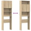 vidaXL Meuble de machine à laver chêne sonoma bois d'ingénierie