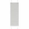 vidaXL Store pliss&eacute; gris clair 40x150 cm largeur du tissu 39,4 cm