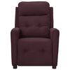 vidaXL Fauteuil inclinable Violet Tissu