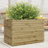 vidaXL Jardini&egrave;re 70x40x46 cm bois de pin impr&eacute;gn&eacute;