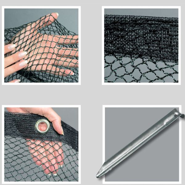 Velda Filet de couverture 4x3 m pour &eacute;tangs