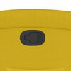 vidaXL Fauteuil inclinable jaune velours
