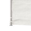 vidaXL Belv&eacute;d&egrave;re avec toit blanc 11,15x4,08x3,22 m poly&eacute;thyl&egrave;ne
