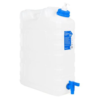 vidaXL Bidon d'eau avec robinet distributeur de savon 20 L plastique