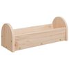 vidaXL Mangeoire &agrave; foin pour lapins 28x10x10 cm bois massif de sapin