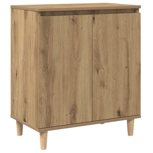 vidaXL Buffet ch&ecirc;ne artisanal 60x35x70 cm bois d'ing&eacute;nierie