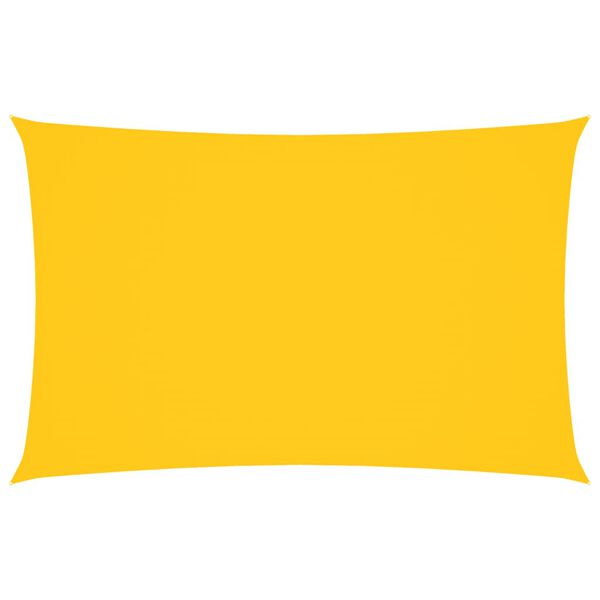 vidaXL Voile de parasol tissu oxford rectangulaire 2x4,5 m jaune