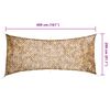 vidaXL Filet de camouflage avec sac de rangement 409x206 cm sable