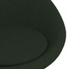 vidaXL Chaise de salle &agrave; manger Vert fonc&eacute; Velours