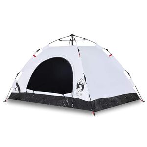 vidaXL Tente de camping 4 personnes tissu occultant lib&eacute;ration rapide