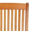 vidaXL Chaises de jardin pliables repose-pieds lot de 2 Eucalyptus