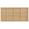 vidaXL Biblioth&egrave;que/Buffet Ch&ecirc;ne sonoma 66x30x130 cm Bois d&rsquo;ing&eacute;nierie