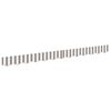vidaXL Remplacement de lambrequin Gris clair et blanc 3 m Polyester