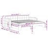 vidaXL Lit de jour avec gigogne et matelas gris clair 90x200cm velours