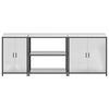 vidaXL Ensemble de rangement cuisine 3 pcs Argent&eacute; Acier galvanis&eacute;