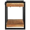 vidaXL &Eacute;tag&egrave;re murale 90x33x45 cm bois massif d'acacia