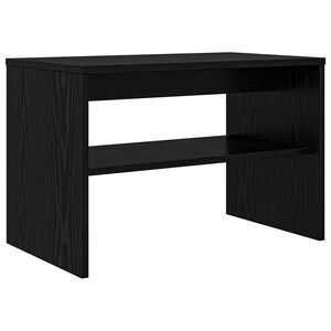 vidaXL Meuble TV 60 x 35 x 40 cm Ch&ecirc;ne noir Bois d'ing&eacute;nierie