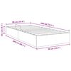 vidaXL Lit de Rangement avec stockage Vert fonc&eacute; 90 x 200 cm Velours