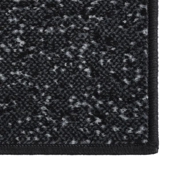 vidaXL Tapis BCF Anthracite 80x450 cm