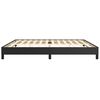 vidaXL Cadre de lit noir 200x200 cm similicuir