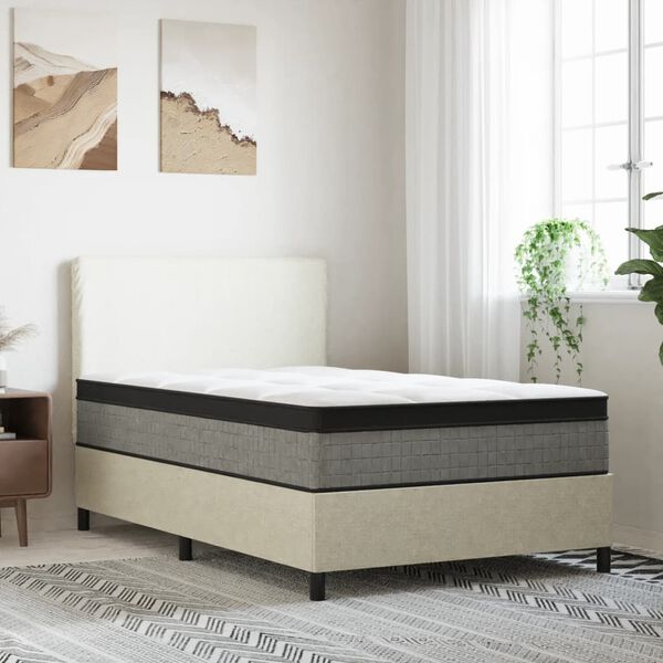 vidaXL Matelas &agrave; ressorts ensach&eacute;s moyen plus 120x200 cm