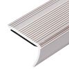 vidaXL Nez de marche forme en L 5 pcs aluminium 90 cm champagne
