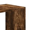 vidaXL Biblioth&egrave;que ch&ecirc;ne fum&eacute; 102x32x102 cm bois d'ing&eacute;nierie