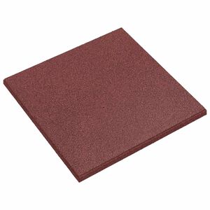 vidaXL Dalles de Protection Anti-Chute 12 pcs Rouge 50 x 50 cm